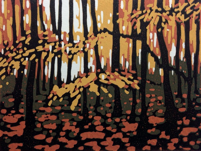 Mini Woodlands, Autumn by Alexandra Buckle