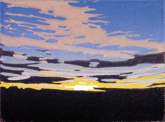 Mini October Sunset by Alexandra Buckle