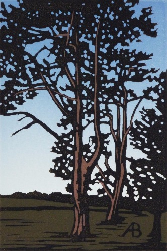 Waddesdon Trees by Alexandra Buckle