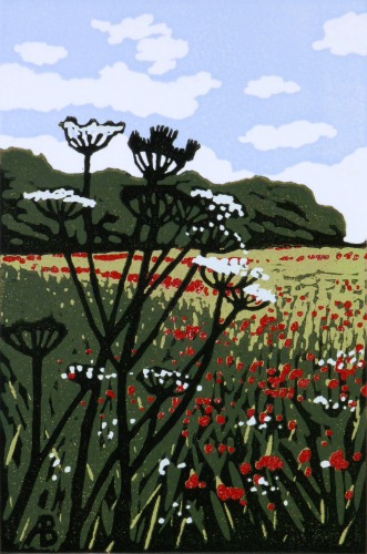 Poppies and Parsley by Alexandra Buckle