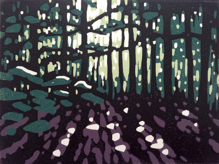 Mini Woodlands, Summer by Alexandra Buckle