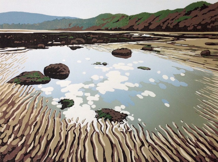 Tide's Out at Robin Hood's Bay by Alexandra Buckle