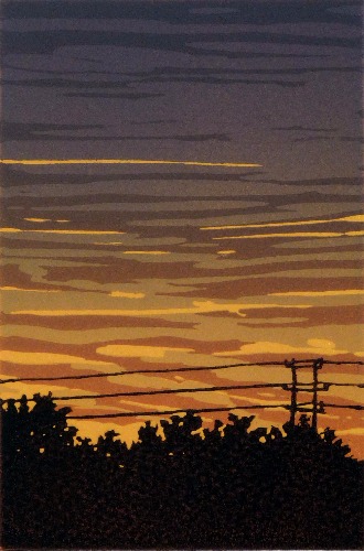 October Sunset by Alexandra Buckle