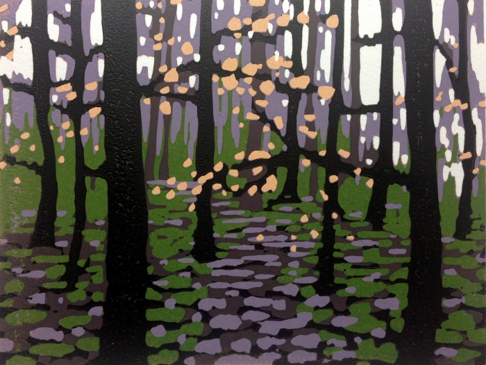 Mini Woodlands, Winter by Alexandra Buckle