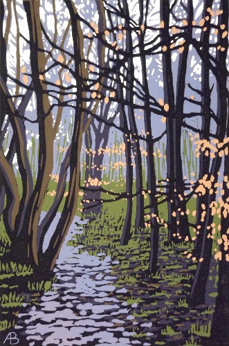 Winter Leaves by Alexandra Buckle
