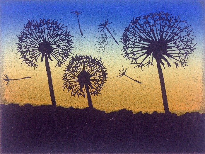 Silhouetted Clocks by Alexandra Buckle