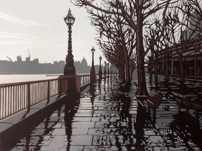 Southbank Reflections by Alexandra Buckle