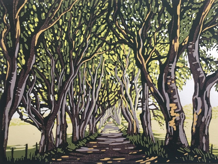 The Dark Hedges by Alexandra Buckle
