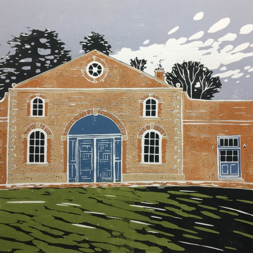 Claydon Courtyard by Alexandra Buckle