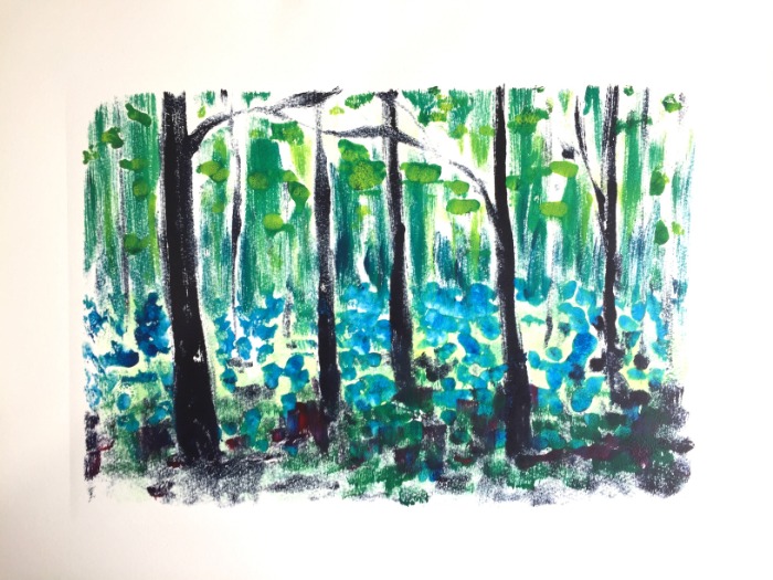 Bluebells II by Alexandra Buckle