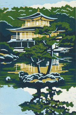 Gold Pavilion #3 by Alexandra Buckle