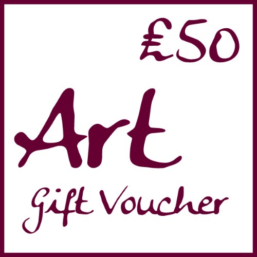 £50 Art Gift Voucher by Alexandra Buckle