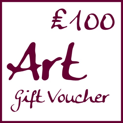 £100 Art Gift Voucher by Alexandra Buckle