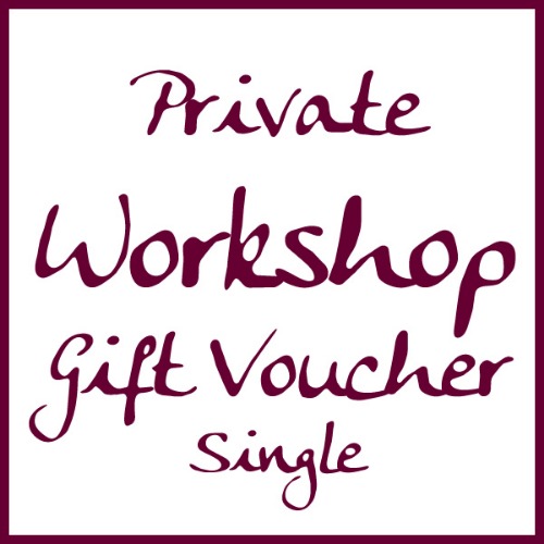 Single workshop voucher by Alexandra Buckle